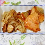 鮭のバターしょうゆムニエル